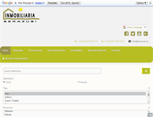 Tablet Screenshot of berazubi.es